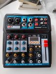 mixer audio 6 kan. z interfejsem audio USB bluetooth