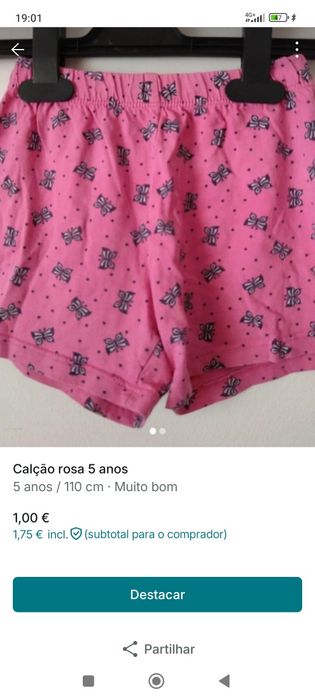 Roupa várias idades