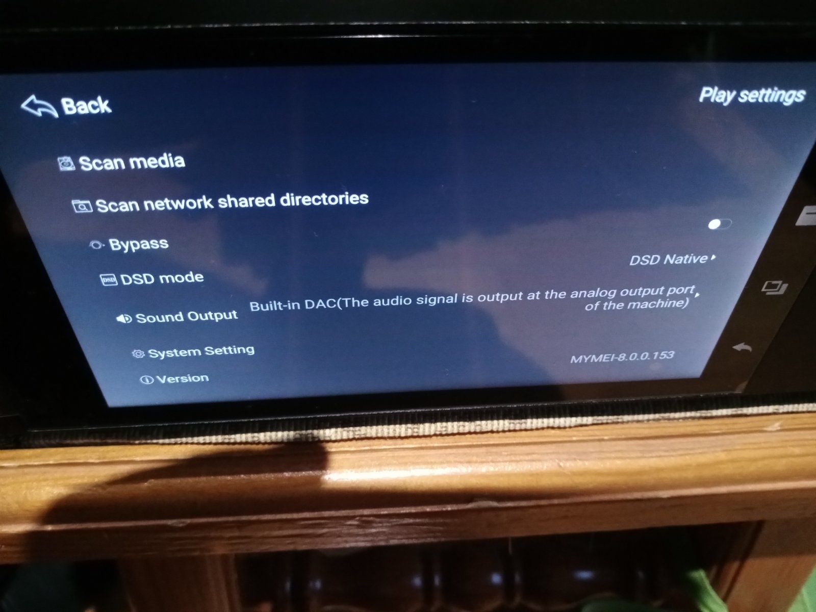 Аудіоплеєр/стример/ЦАП DMP60[ES9038PRO]