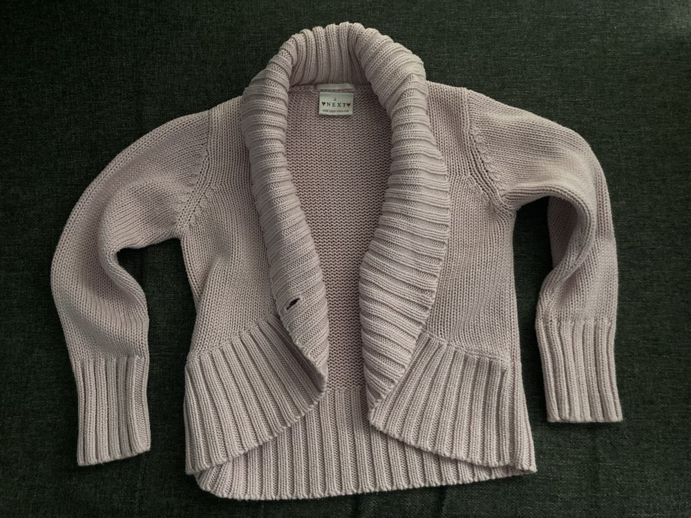 Sweter Next dla dziewczynki roz. 116