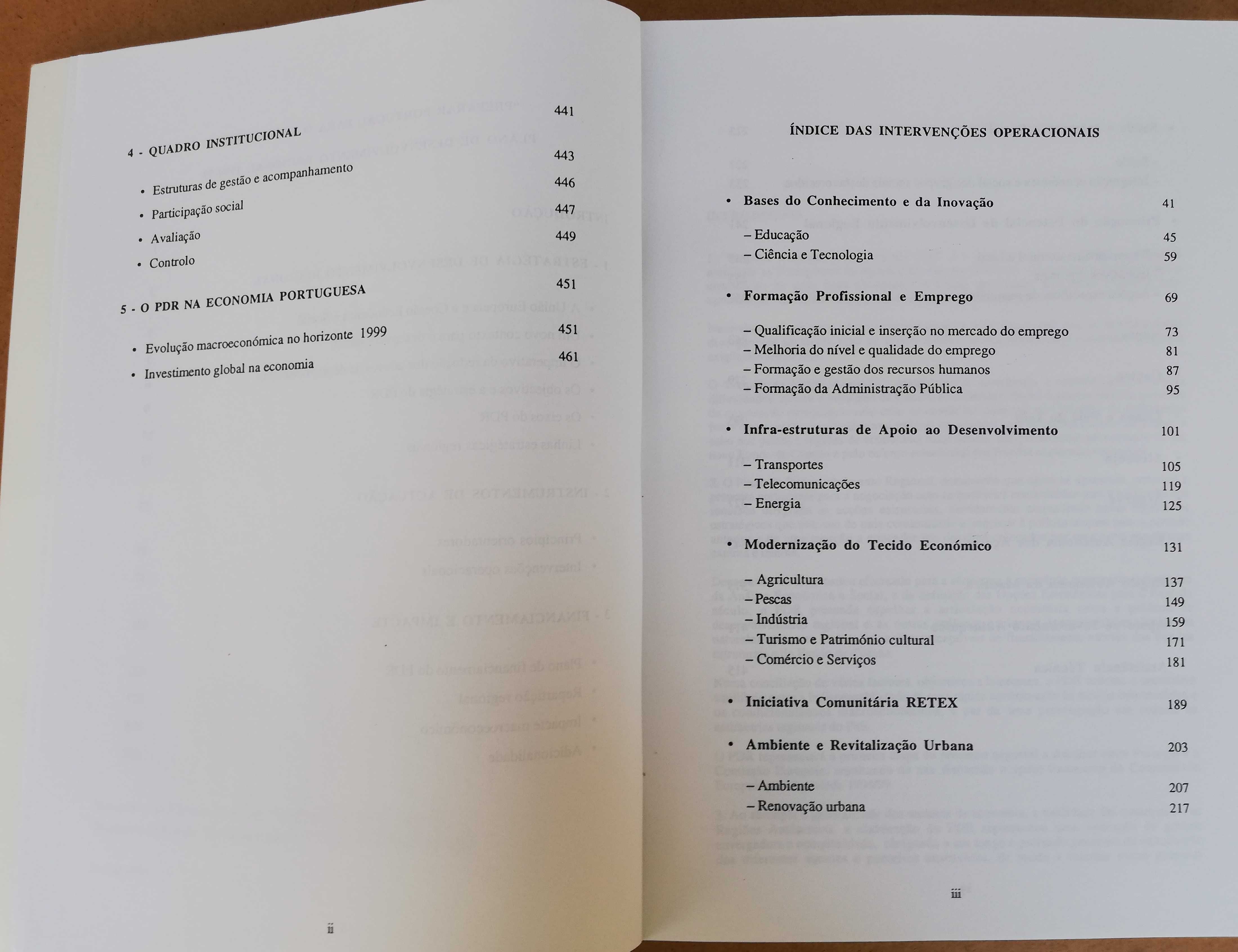 Plano de Desenvolvimento Regional para o Sec XXI