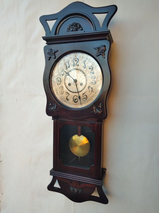 Stary zegar Junghans  mahoń