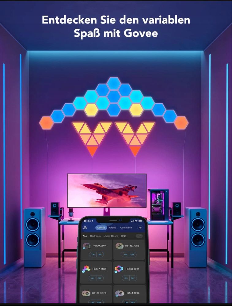 GOVEE H6061 panele świetlne LED do wnętrz