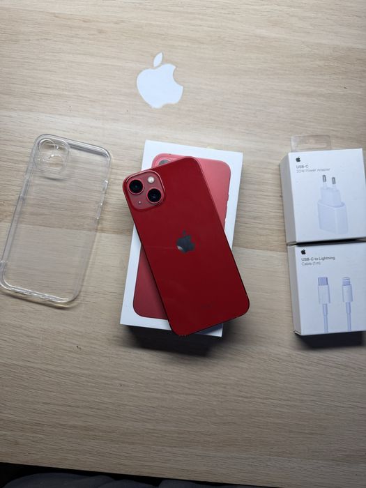 iPhone 13 128gb czerwony bateria 100% komplet