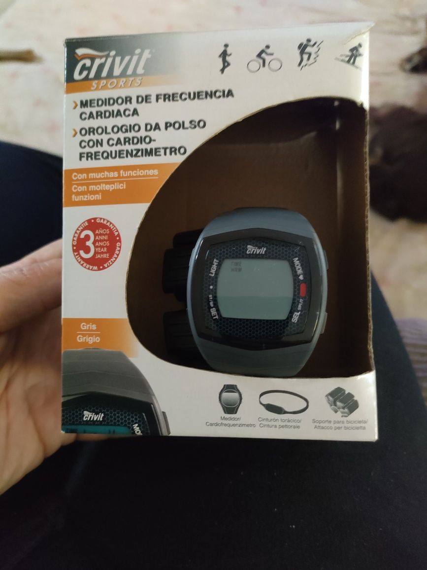 Medidor de frequência cardíaca CRIVIT novo