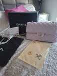 Chanel^* torebka łańcuszek flip caviar