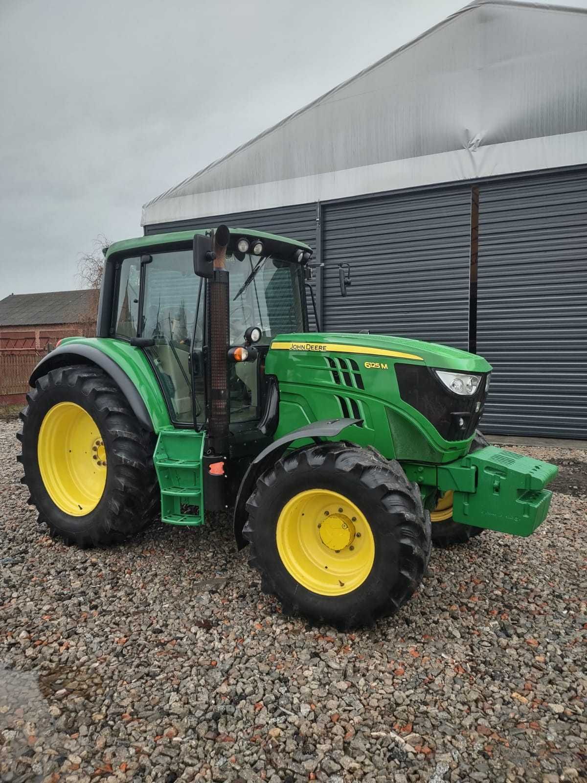 John Deere 6125 M pełen oryginał bdb stan TLS  stanieNie fendt Deutz