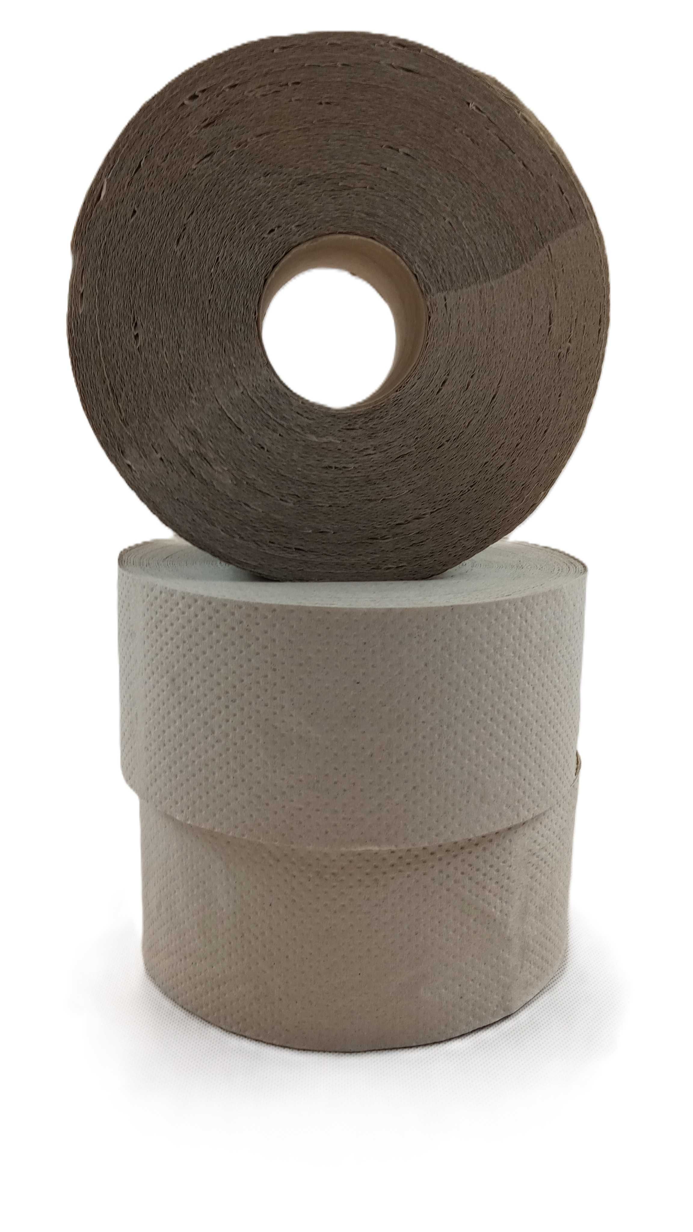Papier toaletowy JUMBO 12szt makulatura duży 80m szary ekologiczny 1w