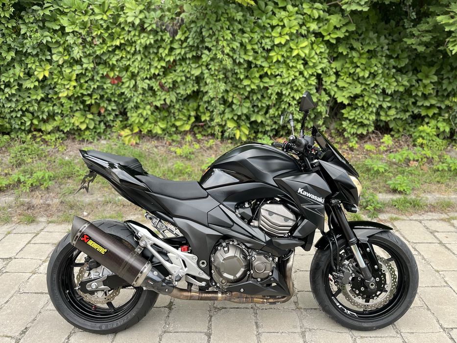 Kawasaki Z800 na A2 pełna moc Akrapovič