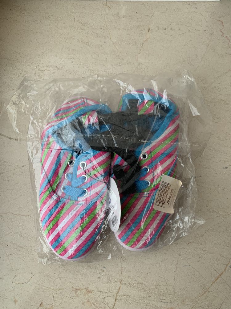 Дитячі черевикі туфлі лофери з тканини Нові