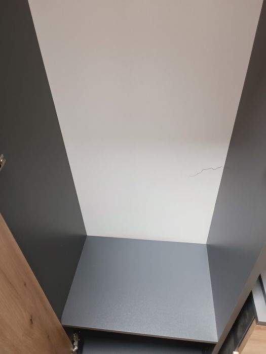 Garderoba szafki wiatrołap lustro wieszak szafa antracyt