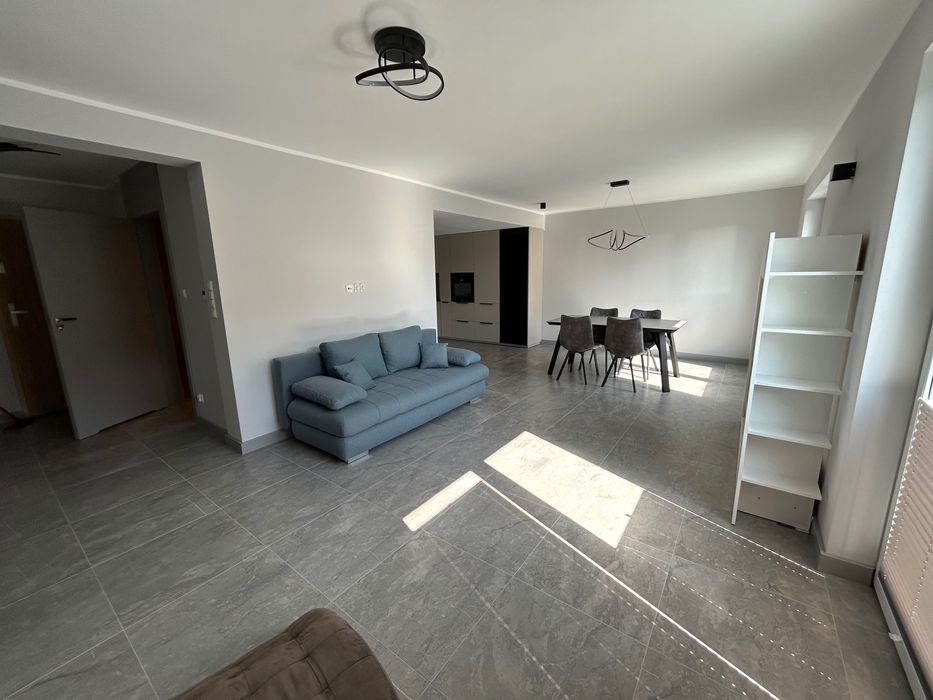 Mieszkanie na wynajem 70 m2 z ogródkiem i garażem (łącznie 102 m2)