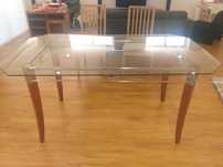 Mesa de vidro NEGOCIÁVEL