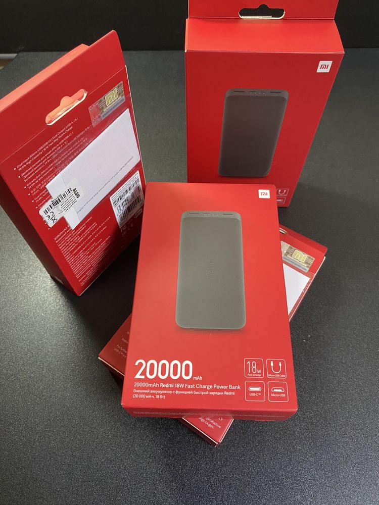 Power bank Xiaomi Redmi 20000mAh 18W Fast Charge | Original