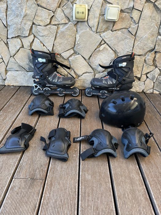 Patins em linha oxelo adulto