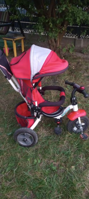 Rower trójkołowy dla dziecka rowerek pompowane koła