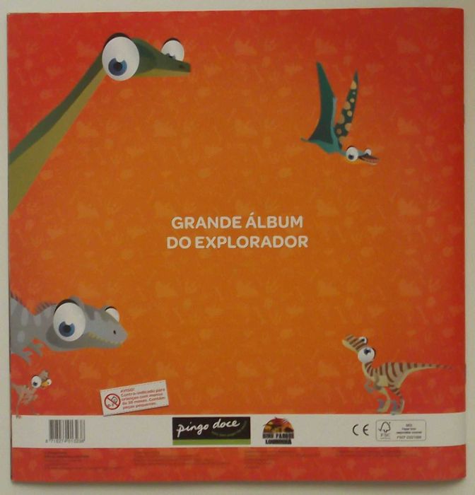 Caderneta + 108 Cartas Super Animais 3