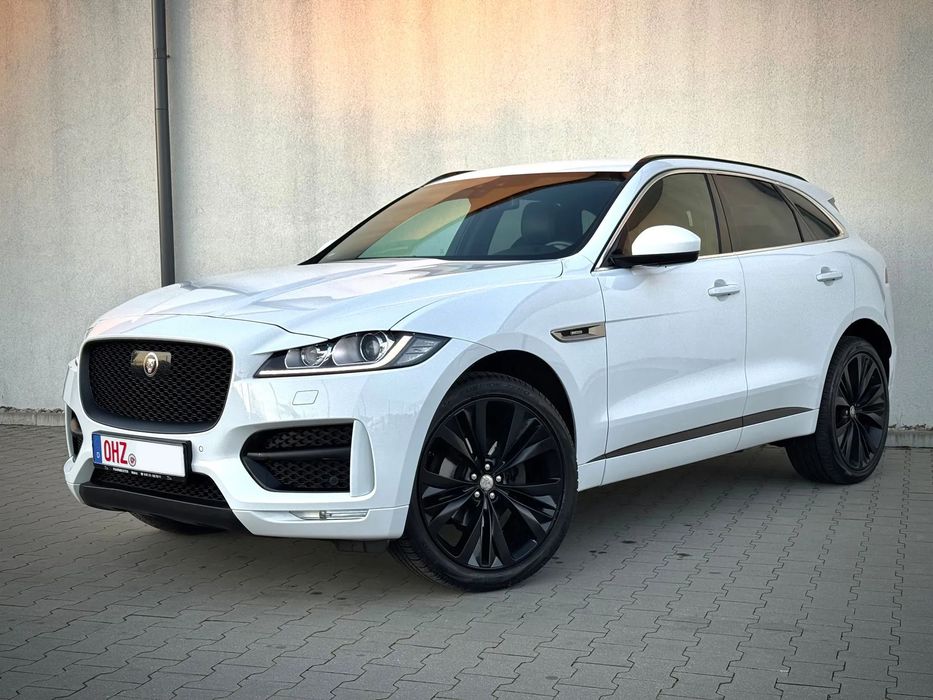 Jaguar F-Pace pierwszy właściciel Dr., Jaguar OSH, pierwszy lakier, bezwypadkowy