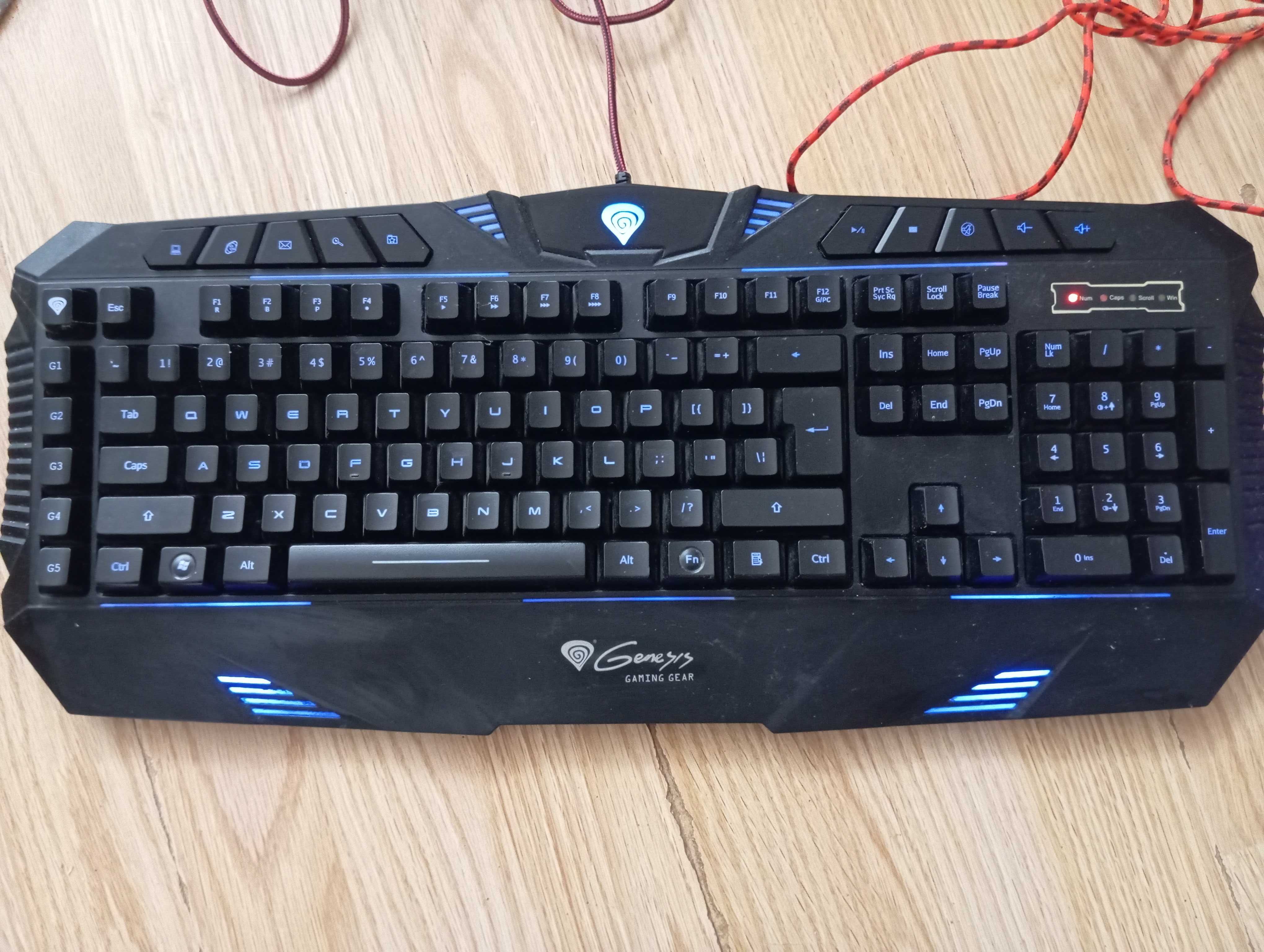 Klawiatura i mysz Genesis gratis monitor Philips
