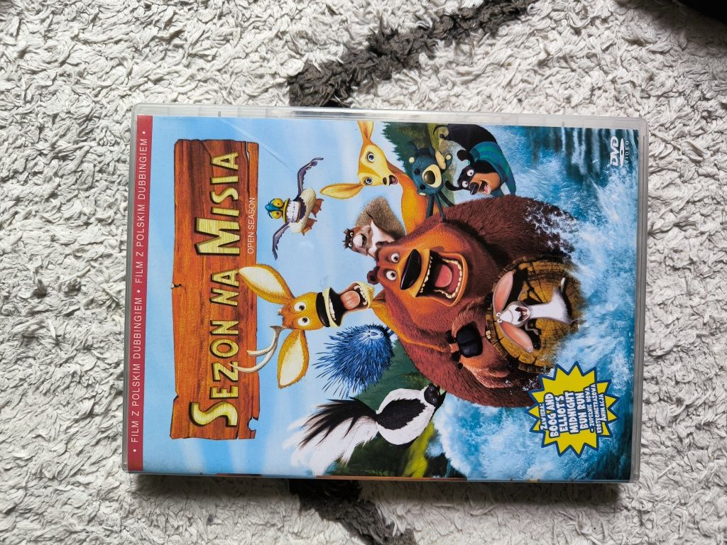 Płyty DVD z filmami dla dzieci