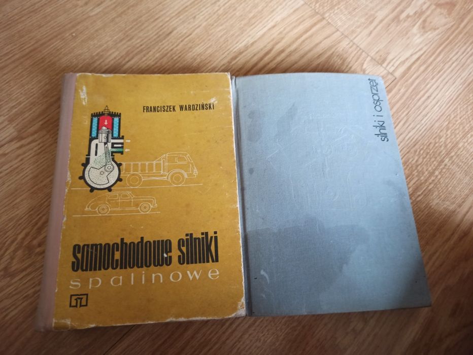 Samochodowe silniki spalinowe Wardziński 1976 silniki i osprzęt prl