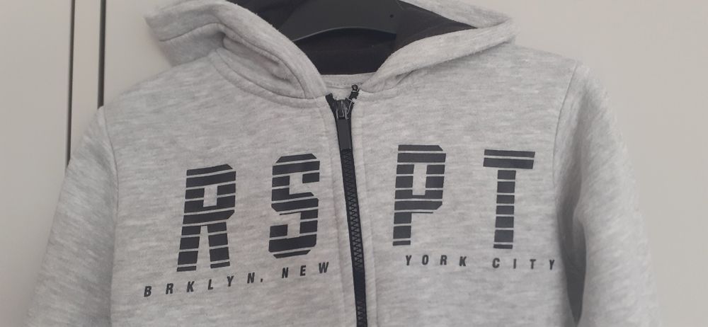 Bluza szara 110 116 Minoti