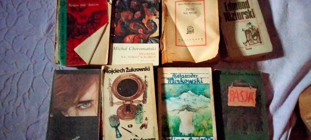 Książki literatura PRL różne