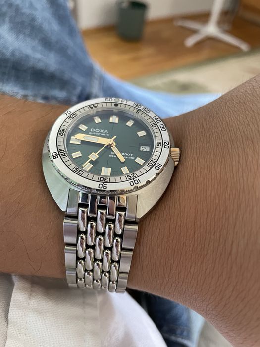 Doxa Sub 200t emerald automatic 39 gwarancja