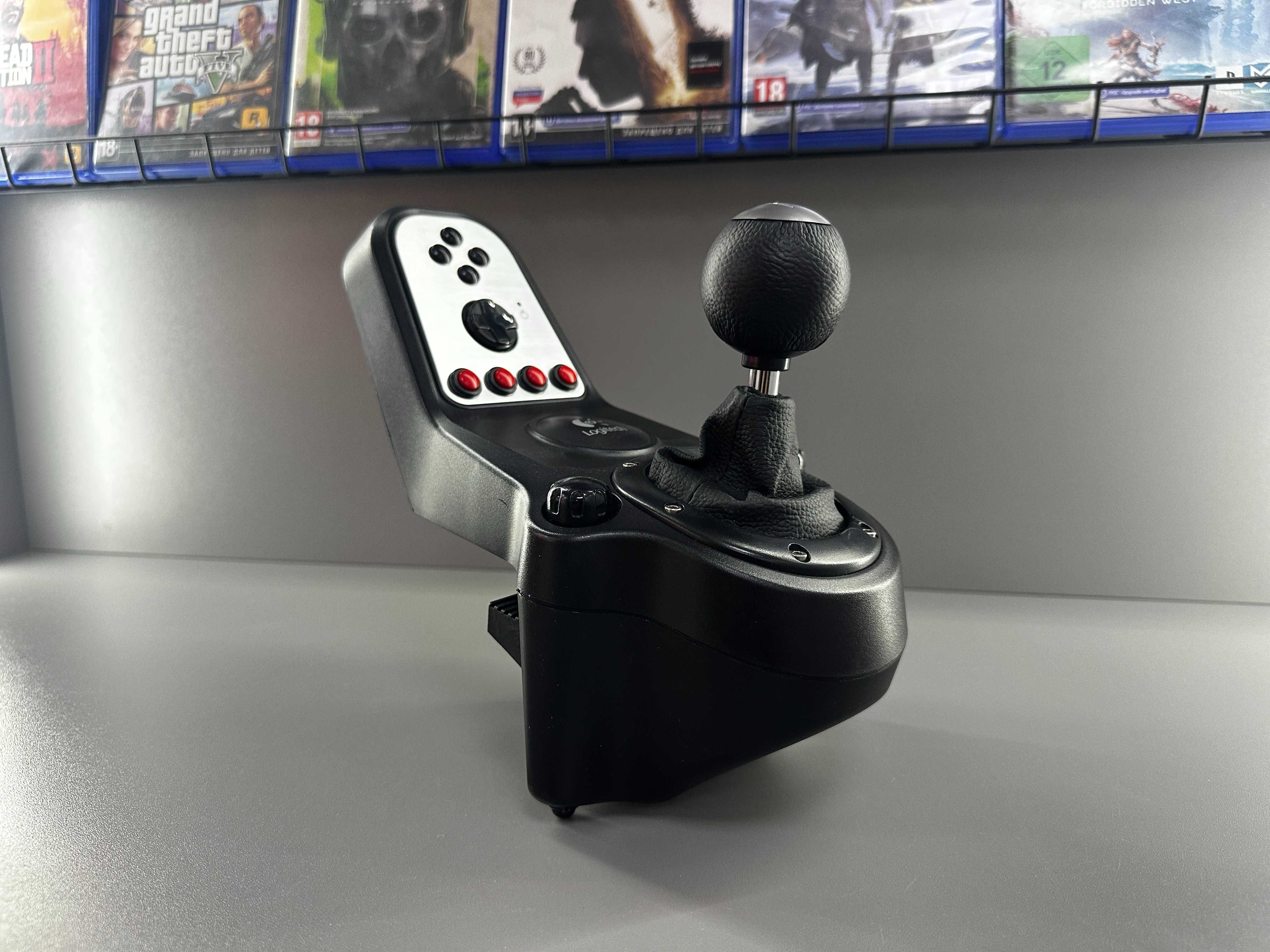 Ігрове кермо для компьютера Logitech G27 + КПП