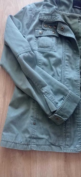 Fishbone New Yorker militarna Kurtka khaki oliwka bawełna z metki XL