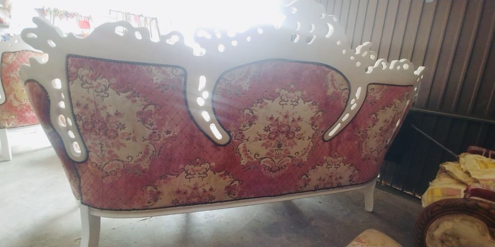 Barokowa sofa i fotele retro meble