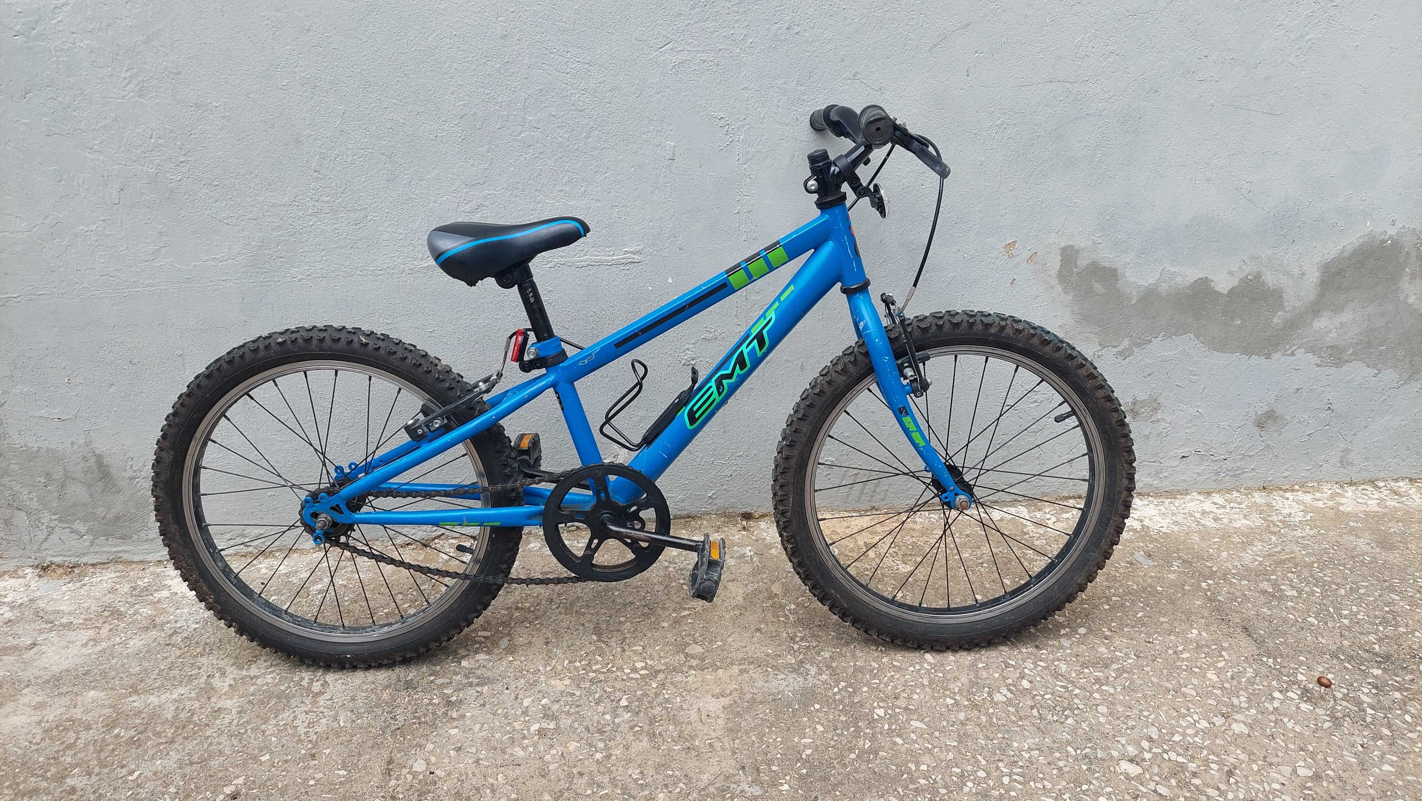 Bicicleta 20" BTT Criança Azul