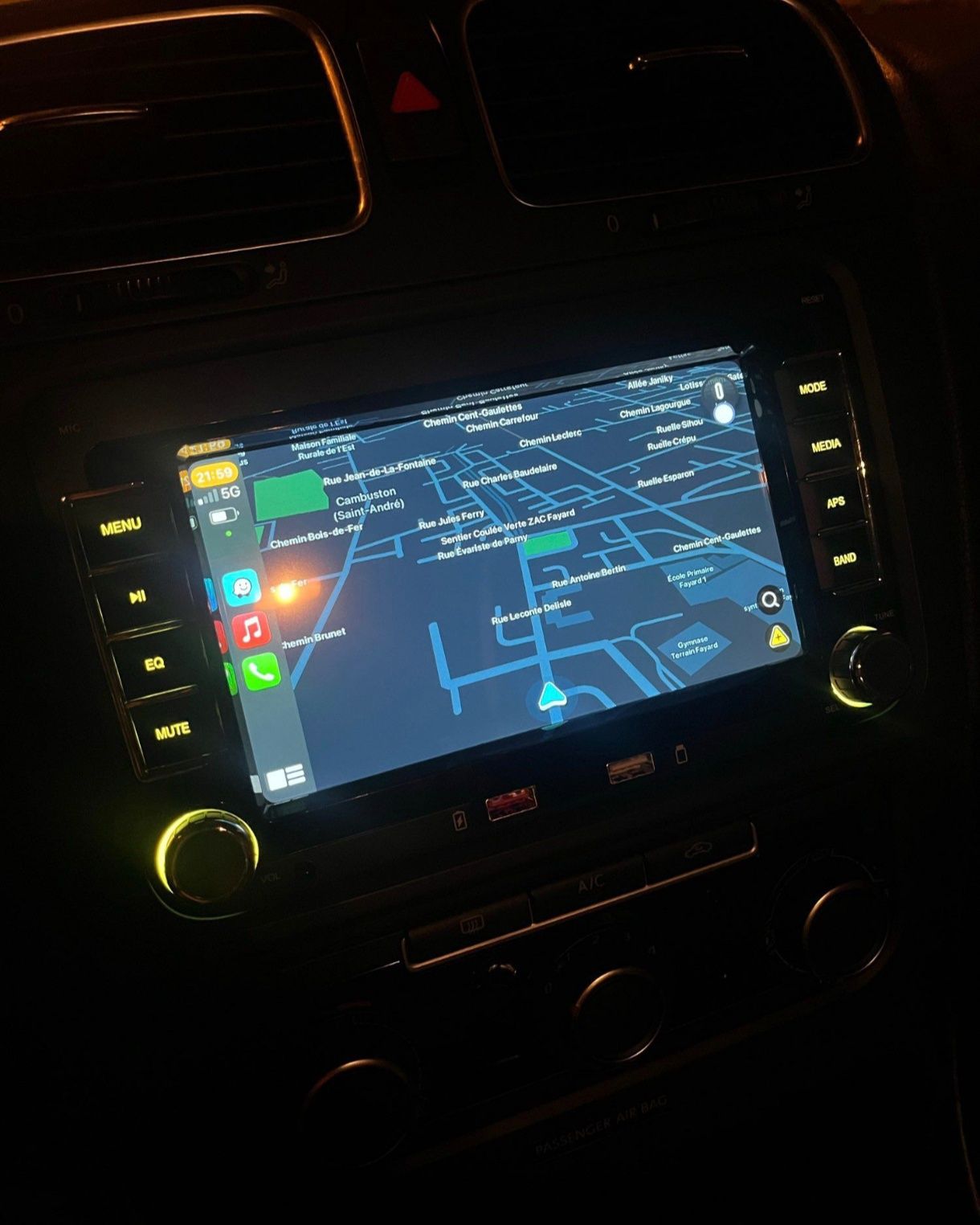 Radiowe Samochodowe Carplay Wv,Passat,Golf,Seat,Polo