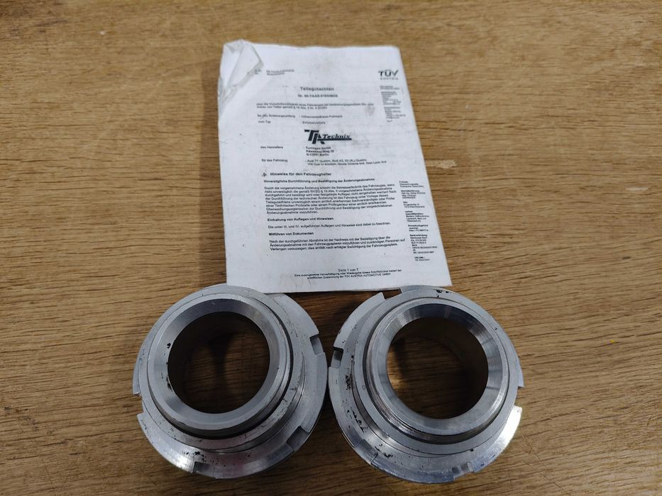 Tuleje regulacyjne zawieszenie gwintowane audi S3 quattro golf 4motion