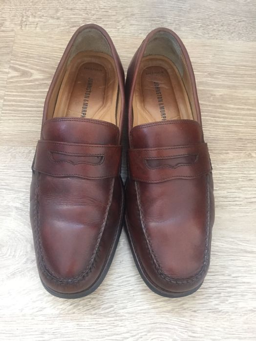 Шкіряні туфлі-лофери