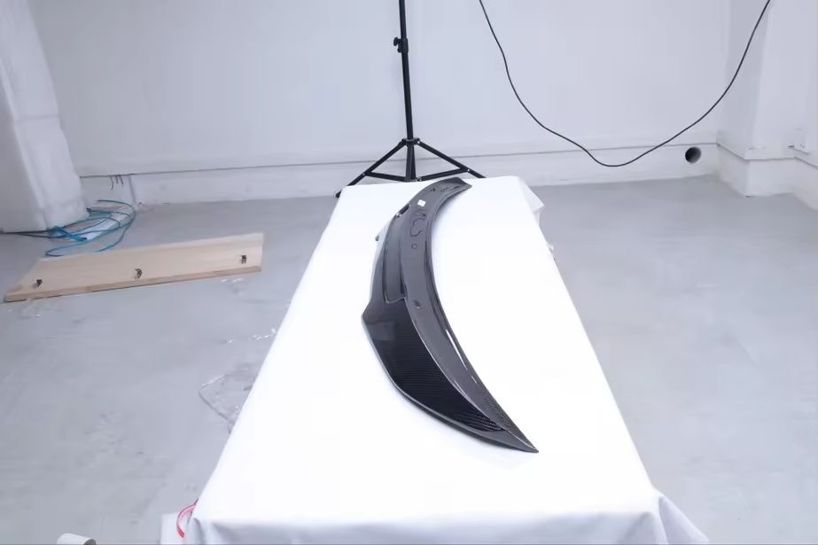Aileron LIP SPOILER Traseiro BMW E90 05-12 FIBRA DE CARBONO verdadeira