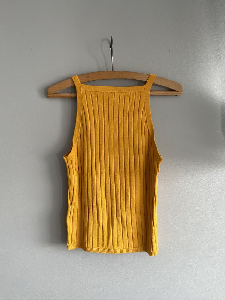 Top z dekoltem halter H&M