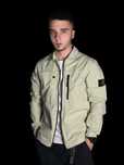 stone island supima cotton twill stretch tc zip shirt оригинал