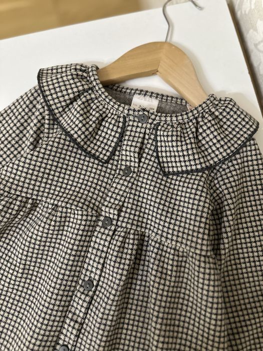 Стильні, теплі сукні Zara ,на флісі Next розмір 3-4 роки 98-104