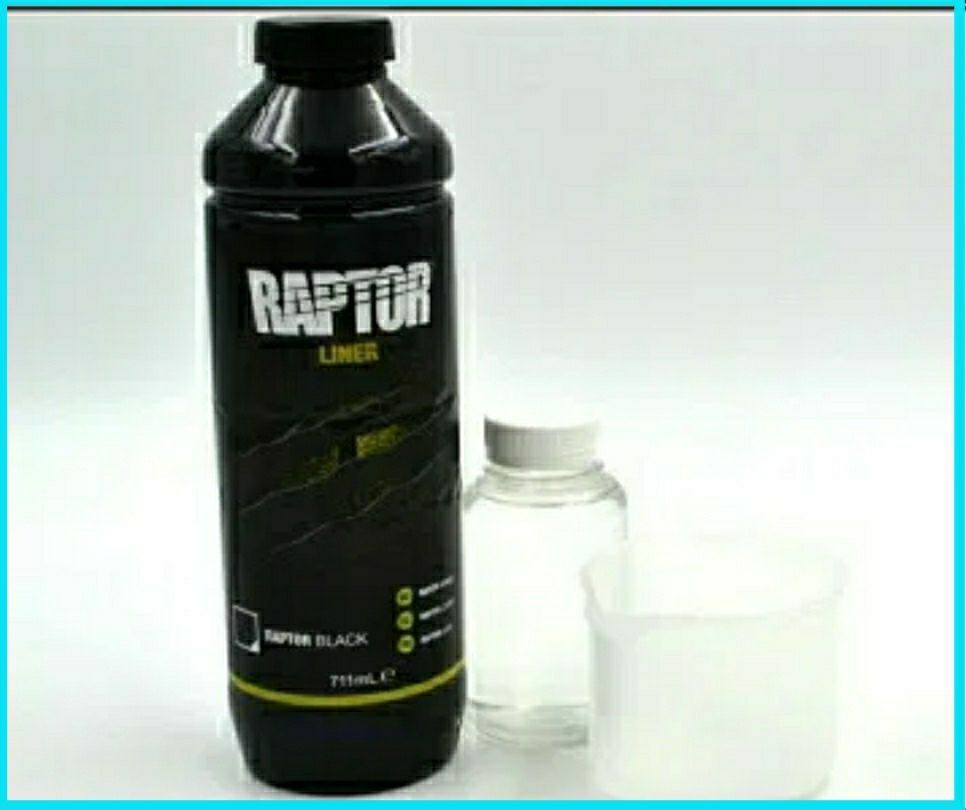 Раптор чорний колір. Raptor коліруємий. Фарба комплект та на розлив.