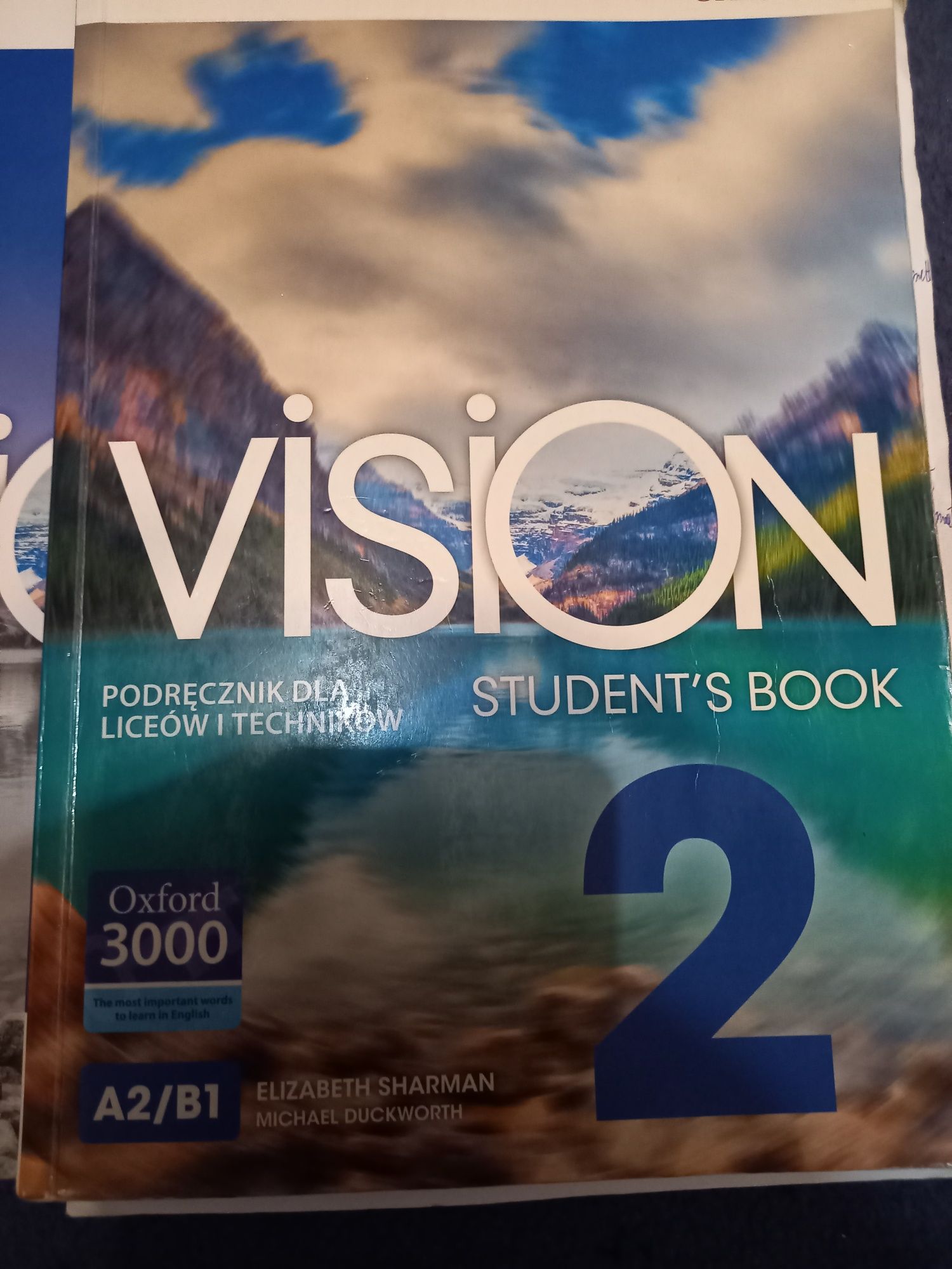 Vision Student's Book 2., podręcznik I ćwiczenia.