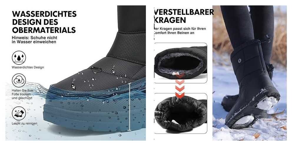 Barfulker Botas de inverno unisexo tam:45 (278)