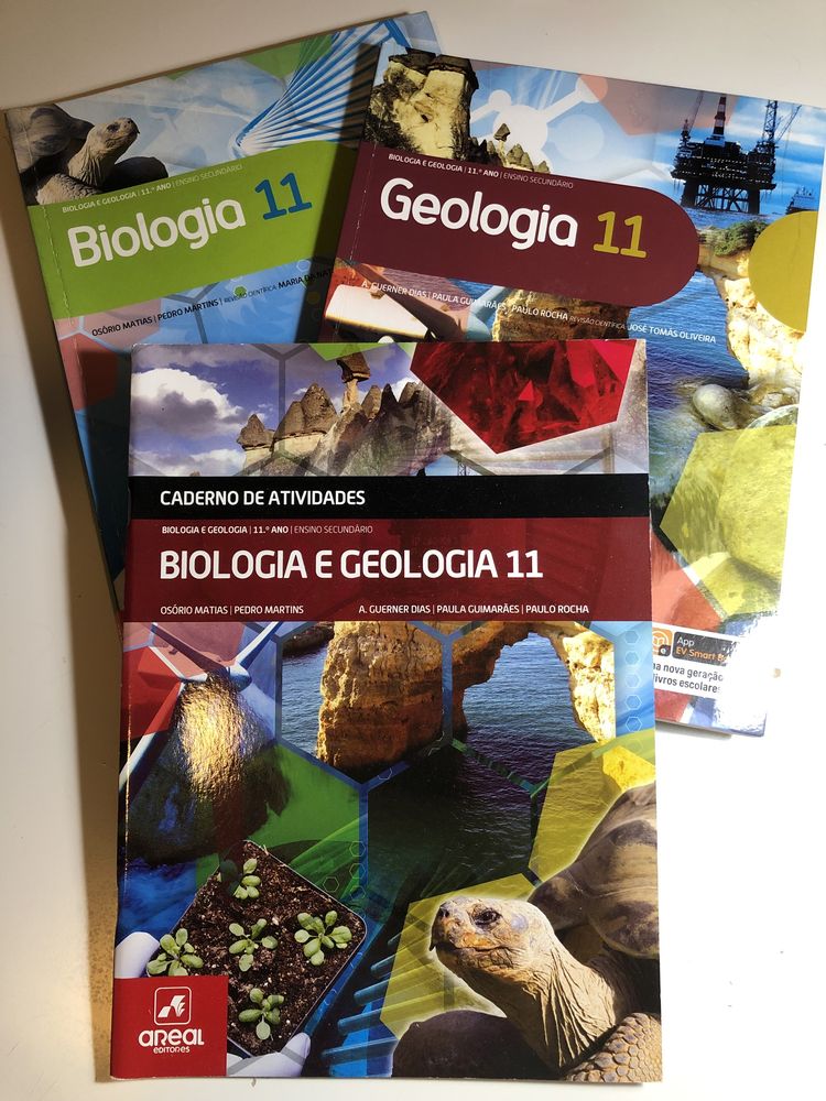 Livros Biologia e Geologia 11º