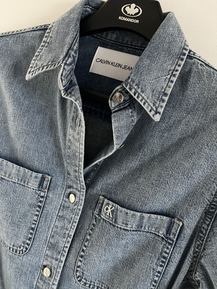 Calvin Klain sukienka jeansowa - roz XS/ S