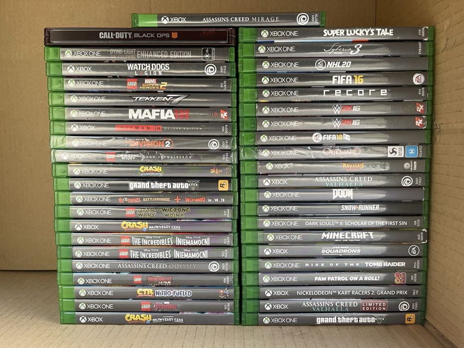 Gry na konsole xbox one xbox series s xbox series x aktualizacja 20.10