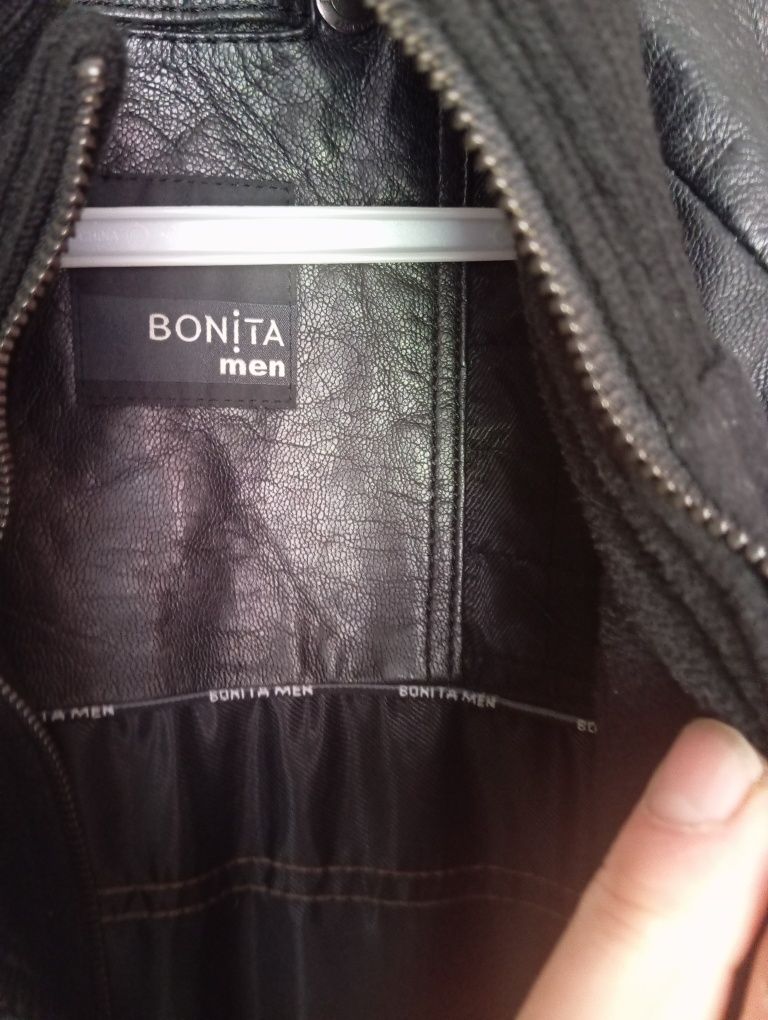 Męska kurtka skórzana markowa