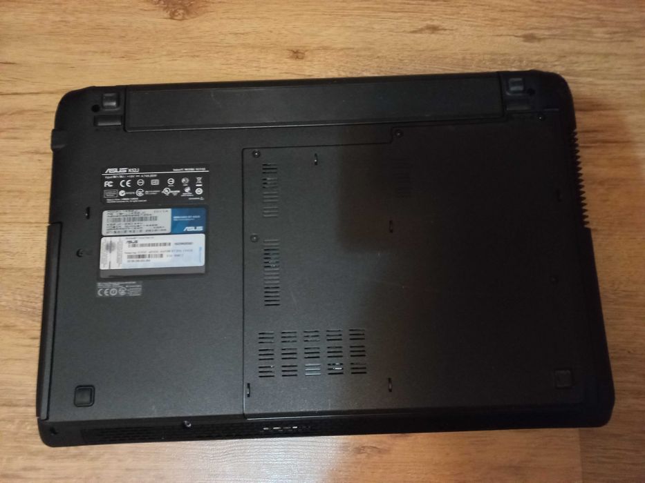 Laptop Asus K52J Intel i3 4GB ram 128gb ssd z ladowarka