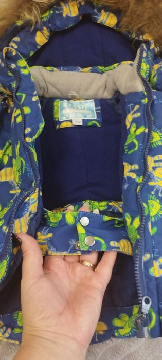 Детский зимний костюм на мальчика 2-3 года