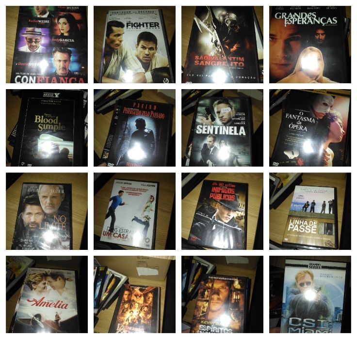 Conjunto/lote Dvd's