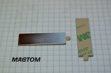 Magnes neodymowy z klejem 40x12x1 magnesy samoprzylepne z klejem 3M